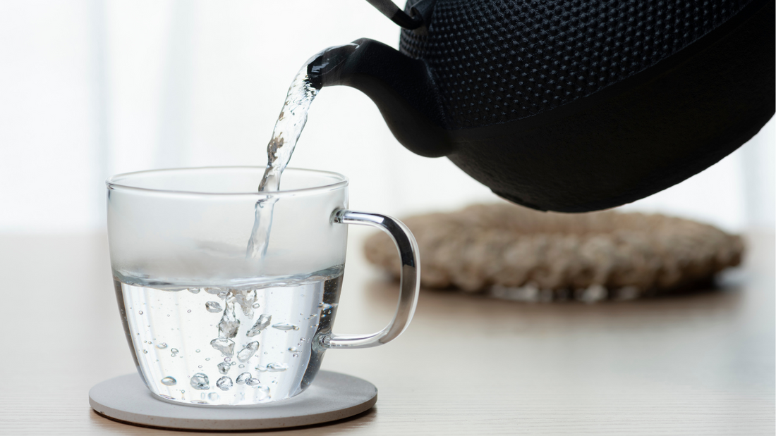 寝る前の白湯で入眠儀式