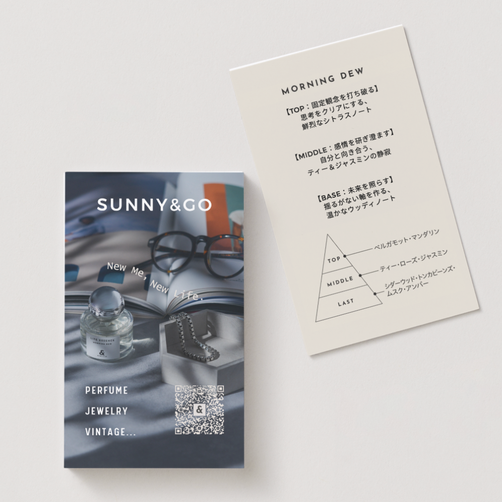 [香水] Morning Dew ムエット（試香紙）