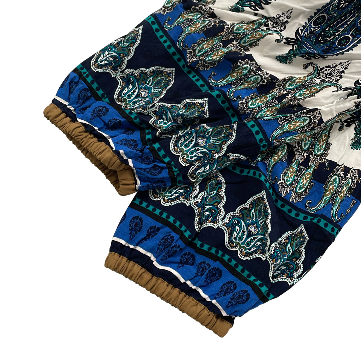 CHIC STYLE 7分袖ワンピース (Blue/M-L)