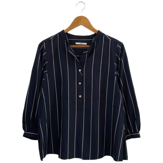 collex 長袖ブラウス (Navy)