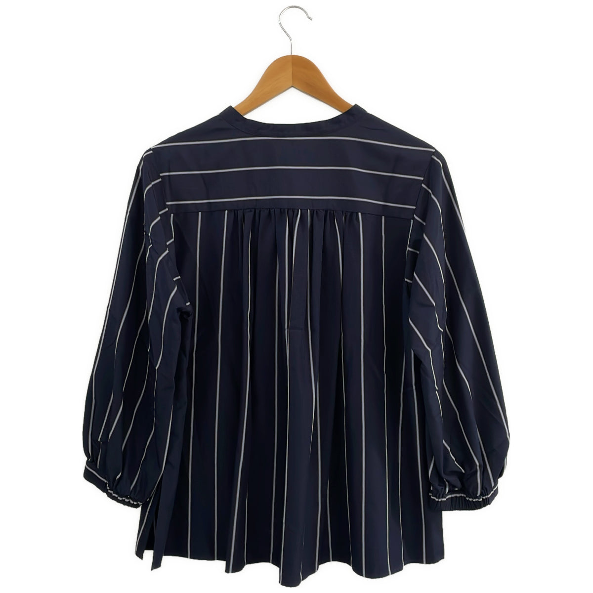 collex 長袖ブラウス (Navy)